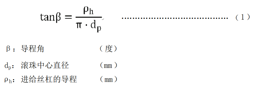 精密滚珠丝杆